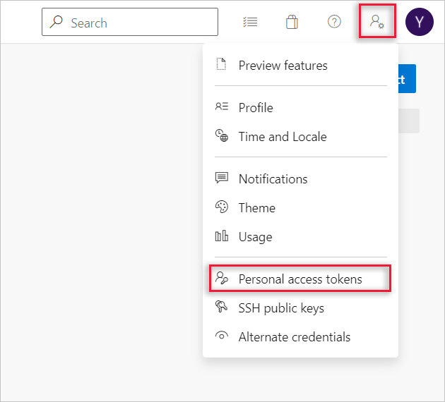 Select token